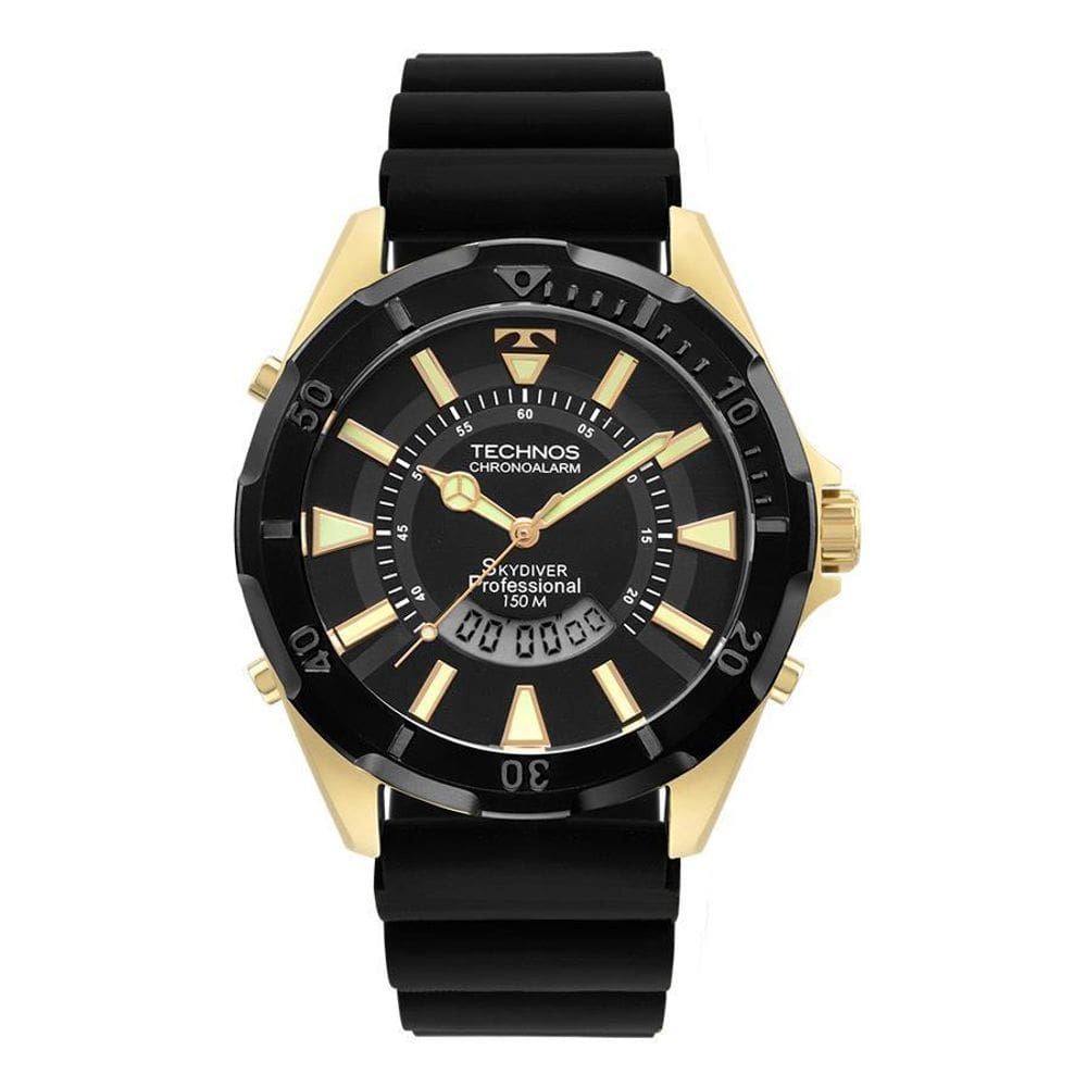 Relógio Technos Masculino Wt205Ga/2X Skydiver Bicolor