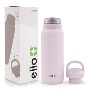 Garrafa de água Ello Cooper 946ml em aço inoxidável, caxemira rosa