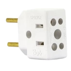Adaptador De Tomada Bob Esponja 10A / 20A 3 Pinos Universal