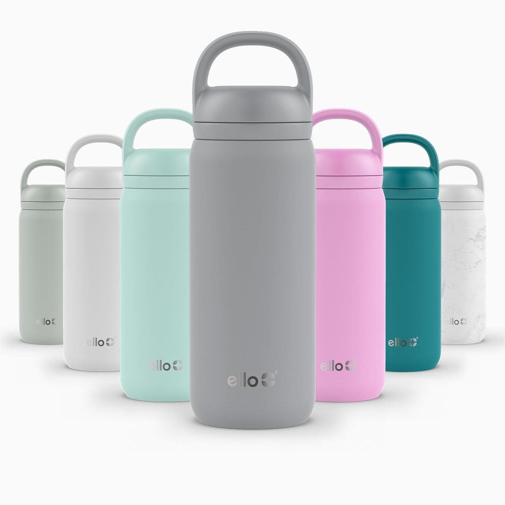 Garrafa de água Ello Cooper Twist Kids 530ml em aço inoxidável