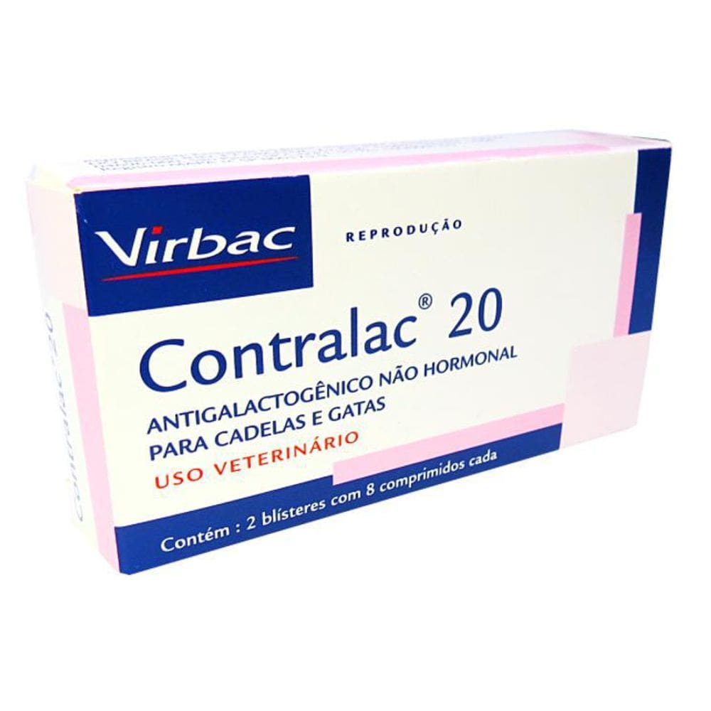 Contralac 20 16Comprim  Virbac 