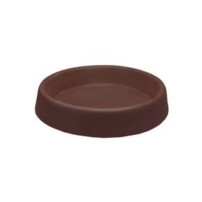 Prato Base Redondo De Polietileno Para Vaso De Planta 24 Cm
