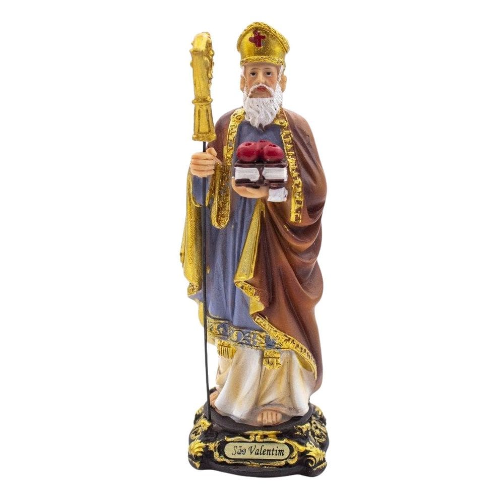 Imagem São Valentim Importada Resina 14 Cm