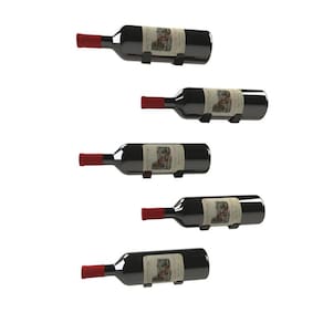 Adega Suporte 1 Garrafa De Vinho Kit 5 Unid Bojo