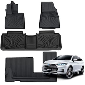 Tapete automotivo bandeja de borracha para BYD Tan Conjunto 4 peças Ekap