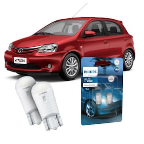 Par Lâmpada Led Farolete Etios Philips Ultinon