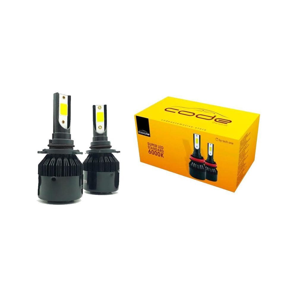 Lampada Super Led Code H8/H9 E H11 12V/24V By: Tech One