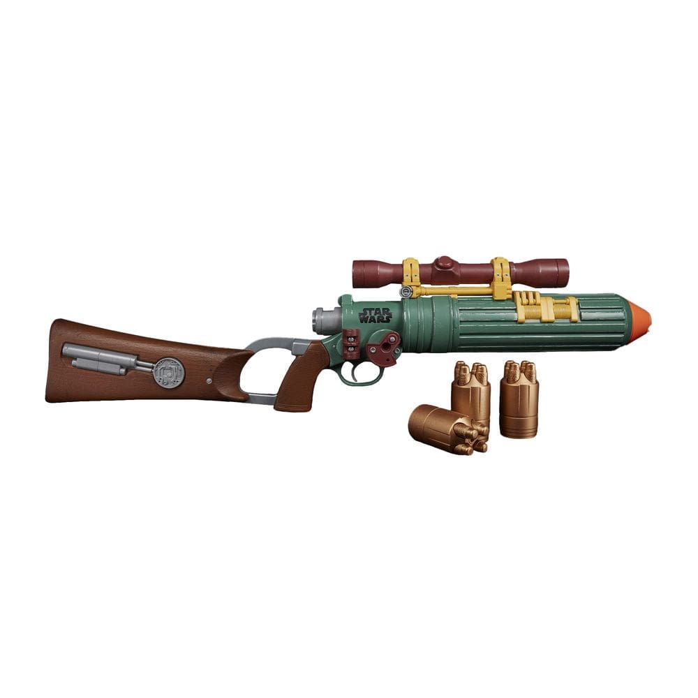 Blaster Nerf LMTD Star Wars Boba Fett`s EE-3 com acessórios