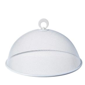 Tela Protetora para Alimentos em Metal Branca 25cm - Mimo