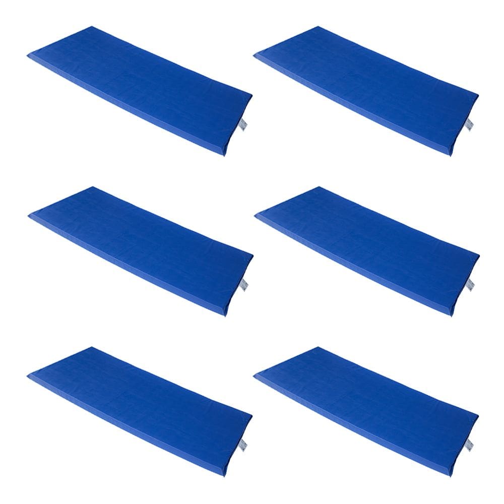 Kit 6 Colchonete 1,00m X 0,60m X 0,03m Impermeável para Escolas Academia - Celiflex