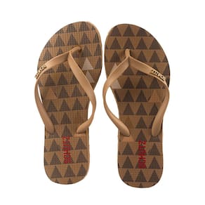 Chinelo Schutz Jellys Estampado Bico Redondo