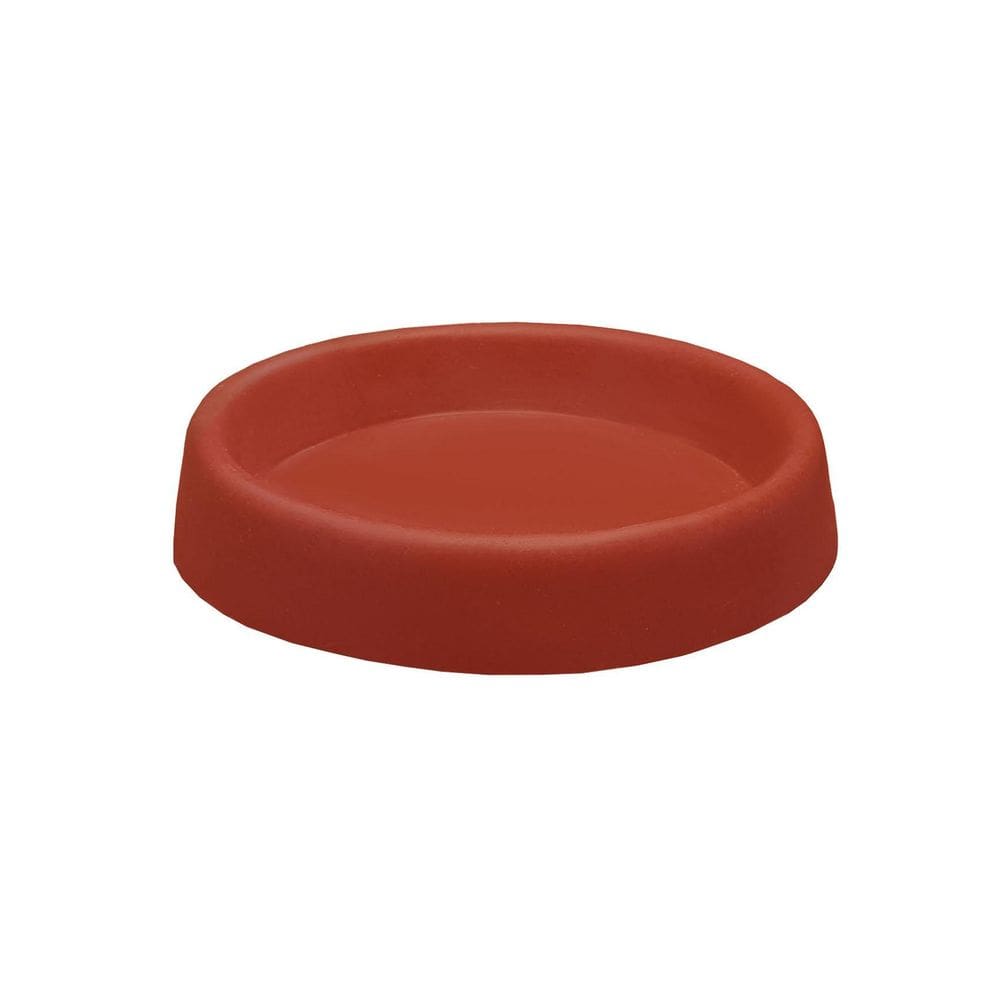 Prato Base Redondo De Polietileno Para Vaso De Planta 24 Cm
