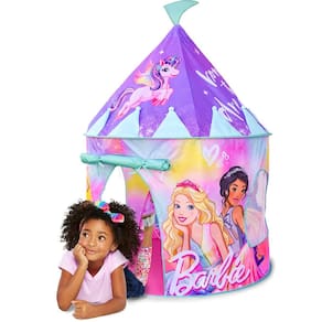 Jogue Tent Barbie Pop Up Castle Dreamtopia Pink Princess