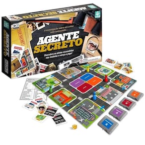 Agente Secreto Jogo de Tabuleiro  - Nig Brinquedos