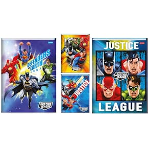 Caderno Broch. Univ. CP 48 Folhas – Justice League Jandaia