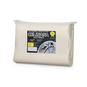 Travesseiro Espuma Viscoelástica Revestimento Poliéster e Algodão Antialérgico - Celinasa