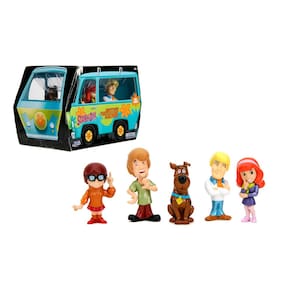 Bonecos fundidos sob pressão Jada Toys MetalFigs 2.5 Scooby-Doo! Pacote com 5