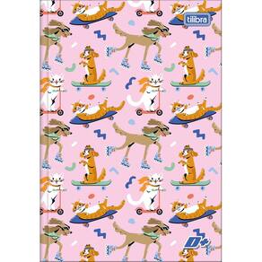 Caderno (PEQUENO) 1/4 Brochura D+ Capa Dura 48 Folhas 14x20cm Tilibra