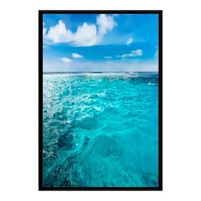 Quadro Decorativo Mar Sem Fim Tela Canvas 100x70cm