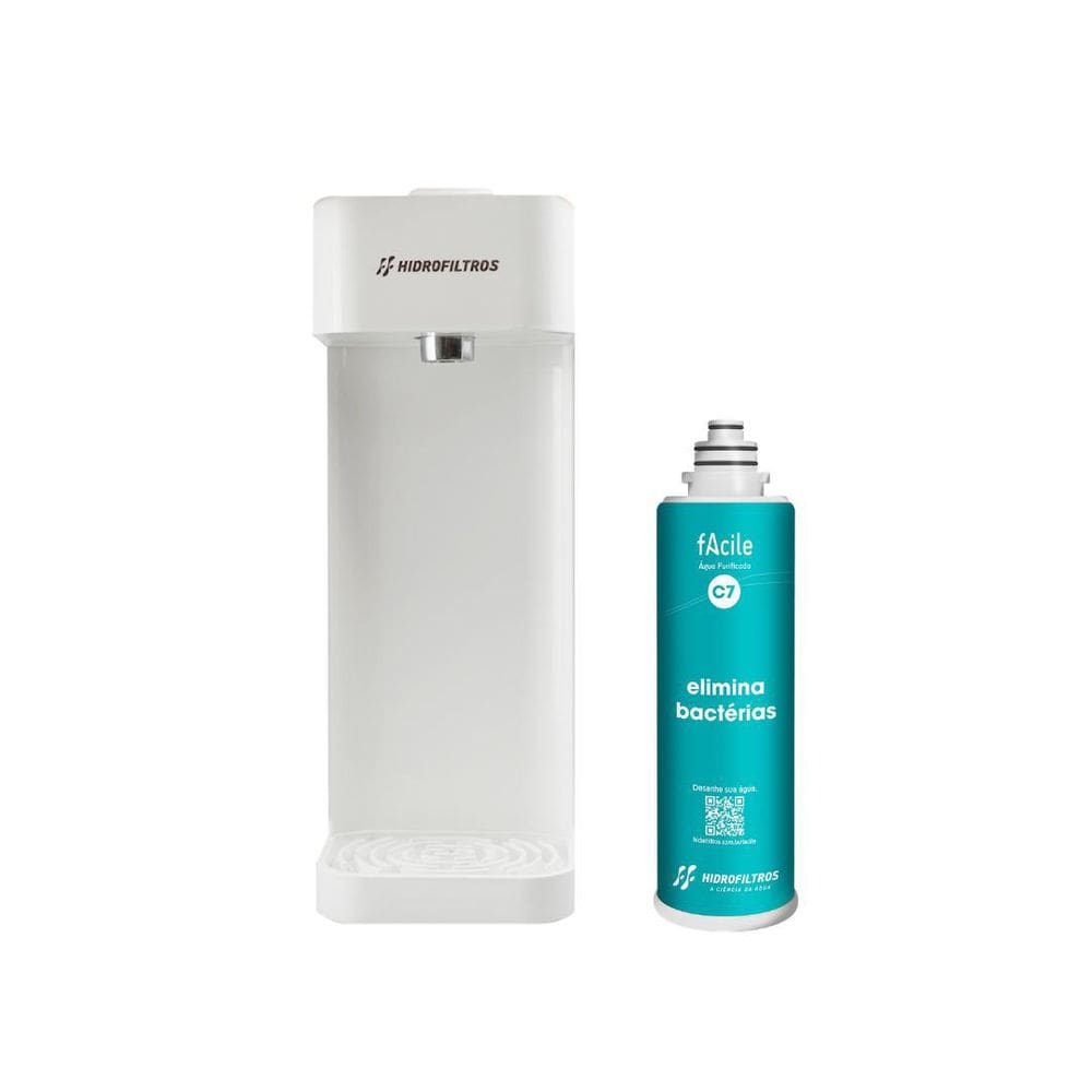 Purificador Hidrofiltros C7 - Branco - Tecnologia Bac®