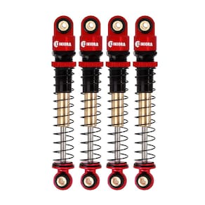 Amortecedores INJORA 43mm de alumínio para Scx24 AXI90081 1/24