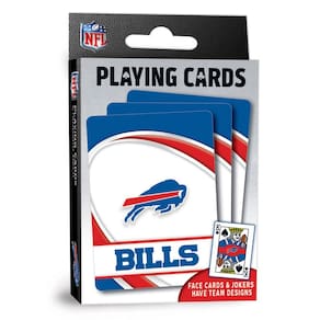 Cartas de baralho MasterPieces NFL Buffalo Bills Football Deck