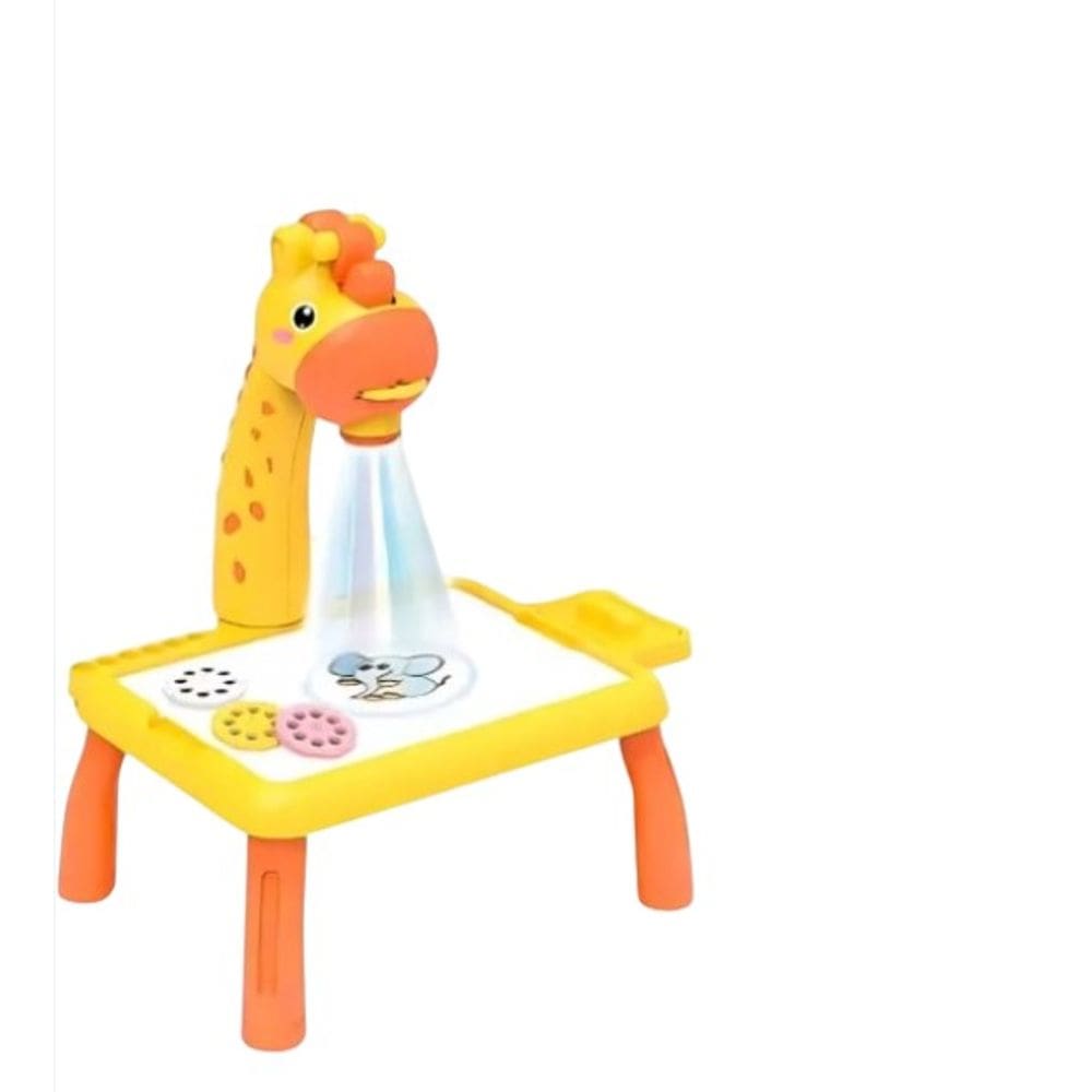 Mesa Projetora Infantil Desenho Educativa Lousa Mágica Led