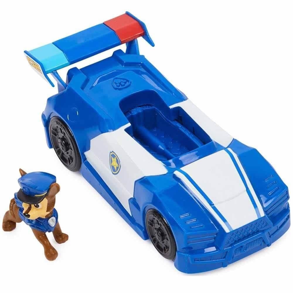 Conjunto de brinquedos Paw Patrol Chase com carro e motocicleta + Figura