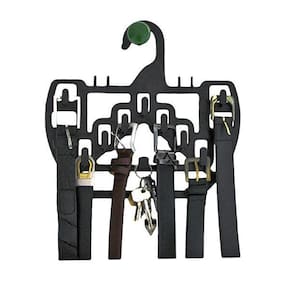 Kit 2 Cabide Pendura Tudo Preto 10 Ganchos Secalux