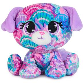 Stuffed Animal Gund P.Lushes Designer Fashion Pets Shelly Newport Dog 15 cm roxo e azul