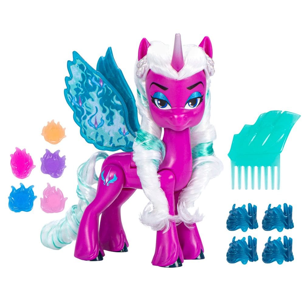 Toy My Little Pony Dolls Opaline Arcana Wing Surprise de 5 polegadas