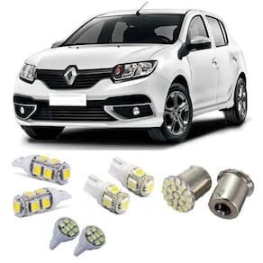 Kit Lampada Led Renault Sandero Super Branca T10 Carro