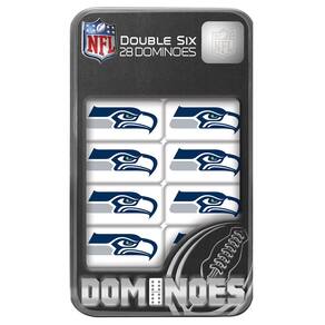 Conjunto Domino MasterPieces Game Day NFL Seattle Seahawks 28 unidades