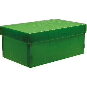 Caixa Organizadora Top Line Sapato 28X17X20Cm. Verde