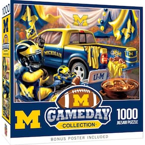 Obras-primas do quebra-cabeça NCAA Michigan Wolverines 1000 unidades