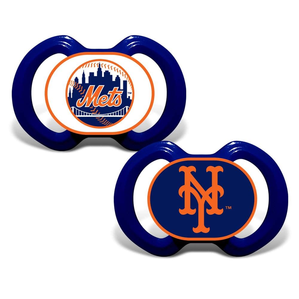 Pacote com 2 chupetas MasterPieces New York Mets