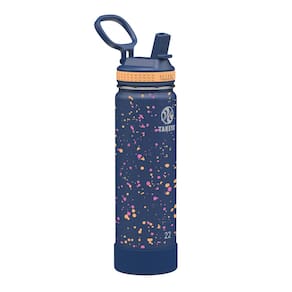 Garrafa de água Takeya Actives com tampa de palha 650ml Cool Ray