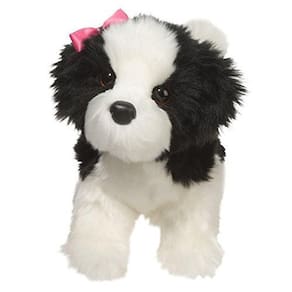Brinquedo de pelúcia Douglas Poofy Shih-Tzu para cães de 20 cm