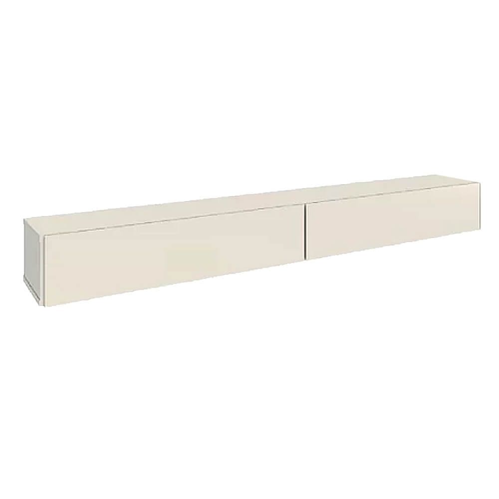 Nicho Suspenso Aspen 135cm com 2 Portas EDN Cor Off White