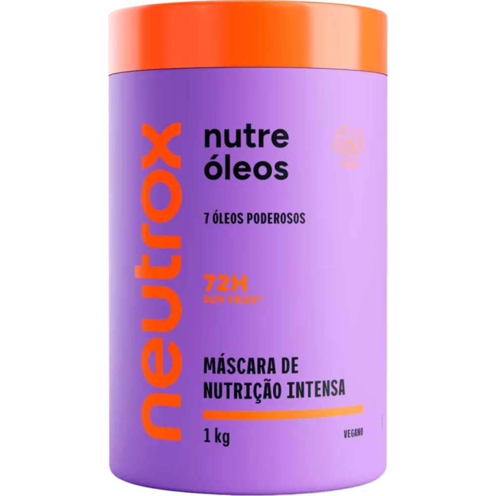 Máscara de Nutrição Intensa Neutrox Nutre Óleos 1kg