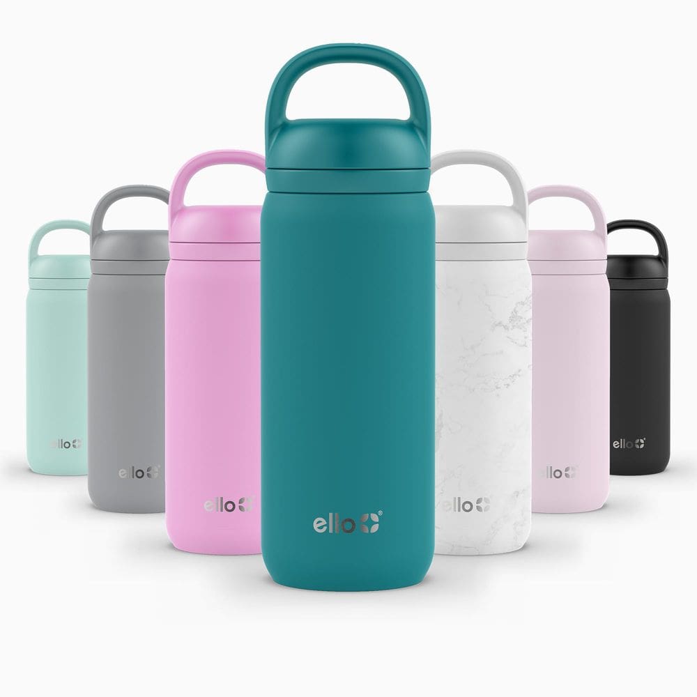 Garrafa de água Ello Cooper Twist Kids 530ml em aço inoxidável