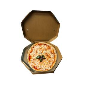 Kit 5 Emb. Oitav. P/ Pizza N. 35 C/25 Un. Parda/Parda Lisa