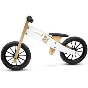 Bicicleta Equilíbrio BiciQuétinha Neve Preta 100% Madeira