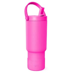 Garrafa de água Simple Modern Trek Pivot 710 ml para crianças com alça