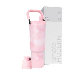 Garrafa de água Simple Modern Trek Pivot 1,2 L com alça