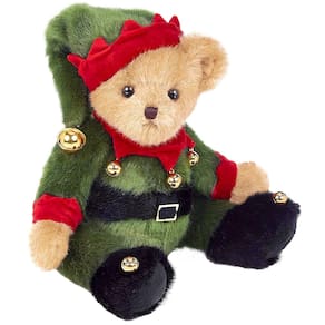 Ursinho de pelúcia de Natal Bearington Jingle Toes 35 cm