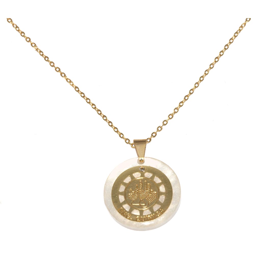 Corrente Folheada com Pingente - 45 cm - Cuidados e Garantia