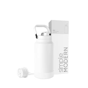 Garrafa de água Simple Modern Trek Pivot 1,9L em aço inoxidável