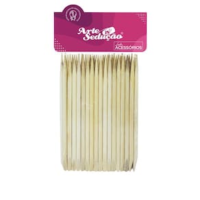 Palito Bambu Arte Sedução 14cm - 50 unidades
