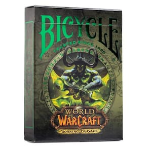 Baralho de cartas Bicycle World of Warcraft: The Burning Crusade